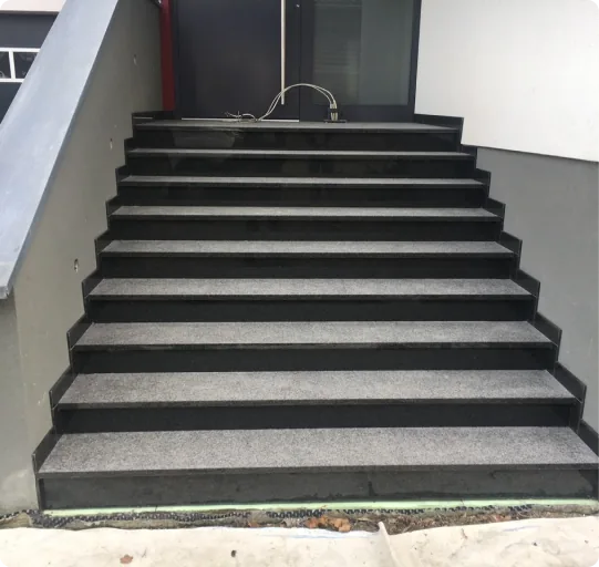 Geflieste Treppe in Bötzingen